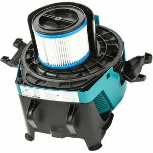 Makita Nass-Trockensauger VC3012L, Türkis, 30 Liter, 1500 Watt, Staubklasse L 10