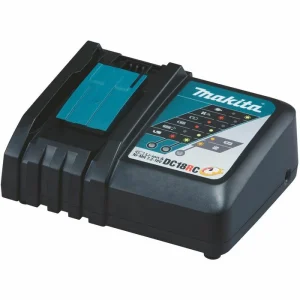 Makita Betonrüttler DVR450RTE,Akku-Betonverdichter, 1,2 M Schlauchlänge, 18V / 5,0Ah, 2 Akkus, Koffer 16