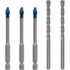 Bosch Bohrer Expert HEX-9 HardCeramic Mixed, 5-teiliges Set, 6mm, Fliesenbohrer 11