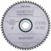 Metabo Kreissägeblatt Multi Cut 628495000, 235 X 30mm, 60 Zähne, Für Laminat, Kunststoff, Alu 17