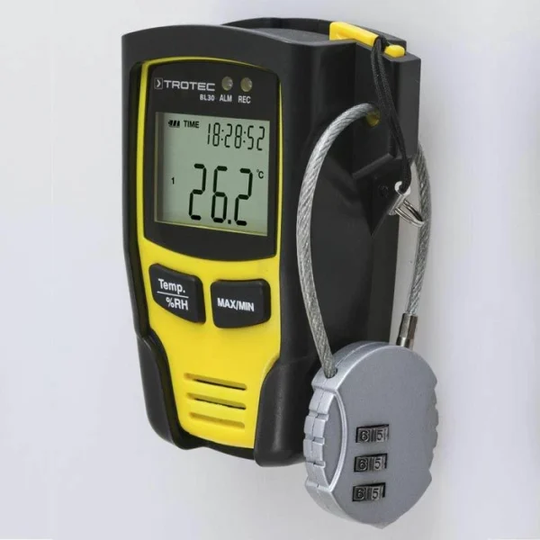 Trotec Datenlogger BL30, Temperatur, Feuchte, Display 6