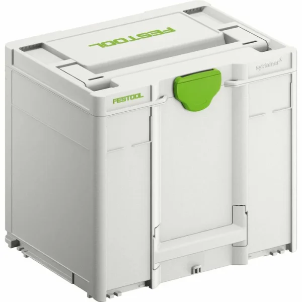 Festool Werkzeugkoffer Systainer³ SYS3 HWZ M 337, Leer, Kunststoff Klappkoffer Mit Holzeinsatz 8