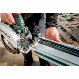 Metabo Handkreissäge KS 18 LTX 66 BL, 18V / 8,0Ah, Mit 2 Akkus, Schnittleistung Bis 66mm 14