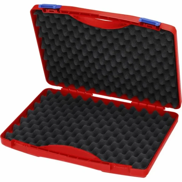 Knipex Werkzeugkoffer Werkzeugbox RED 002115LE, Leer, Kunststoff Klappkoffer 1