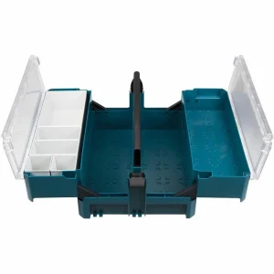 Makita Werkzeugkoffer Storage-Box Für MAKPAC, Leer, Kunststoff Klappkoffer, Für MakPac Größe 1-4 10