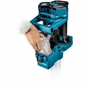 Makita Baustrahler DEADML814, 14,4 – 18V, Akku, 3000 Lumen, Stativ LED Strahler 22