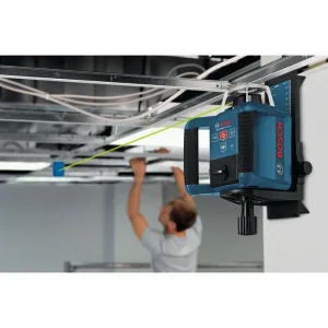 Bosch Rotationslaser GRL 300HVG Selbstnivellierend, 360 Grad, Empfänger, Stativ, Messlatte + GRATIS Zubehör 12