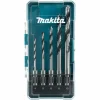 Makita Bohrer E-15148, SDS+, 5-teiliges Set, 4-10 Mm, Holzbohrer 8