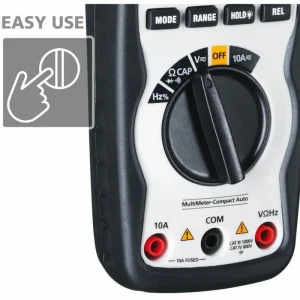 Laserliner Multimeter Compact 083.034A RMS Digital, 600 V, 10 A, CAT IV, NCV 11