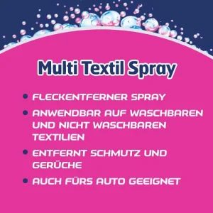 Vanish Polsterreiniger Oxi Action Multi Textil, Mit Sprühkopf, 660ml 10