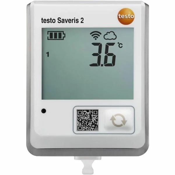 Testo Datenlogger Saveris 2-T1 WLAN, Temperatur, Display 1