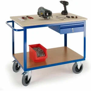 Rollcart Werkstattwagen 07-4315, Tragkraft 600kg, Montagewagen, 1150 X 700mm, 1 Ablage & 1 Schub 7