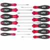 Wiha Schraubendreher-Set SoftFinish, 302HK12, 12-teilig, Schlitz, Kreuzschlitz, Torx 13