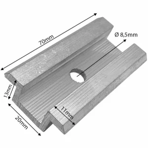 Offgridtec Montagematerial Für Solarpanel, Mittelklemme Für Bis Zu 40mm Rahmenhöhe 6