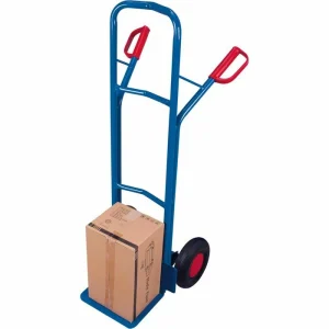 VARIOfit Sackkarre Sk-710.010, Luftbereifung, Tragkraft 250kg, Schaufel 32x25cm 7