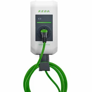 Keba Wallbox P30 A-series, 122120, Green Edition, 22 KW, Typ 2, RFID, Kabel 6 M 9