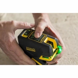 Stanley Kreuzlinienlaser FatMax FMHT77598-1, Grüner Laser, Mit Koffer Und Ladegerät 18