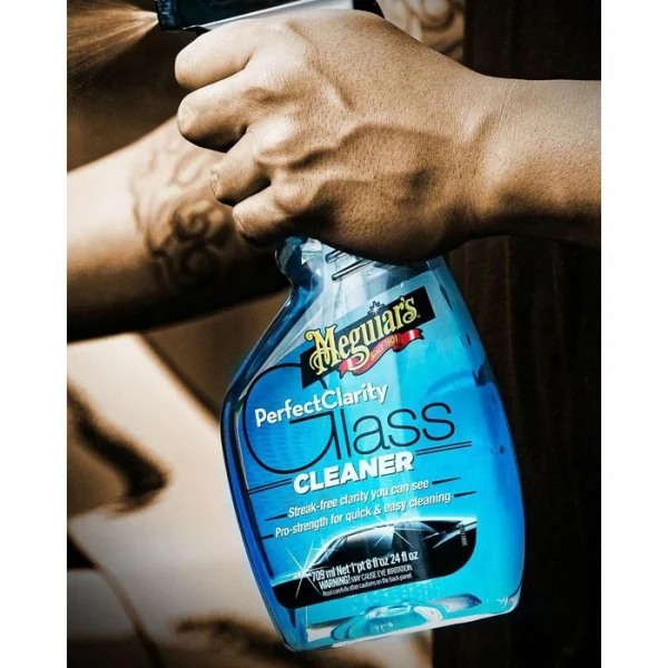 Meguiars Scheibenreiniger Perfect Clarity Glass, Cleaner, G8216, Sprühflasche, Abperleffekt, 473ml 4