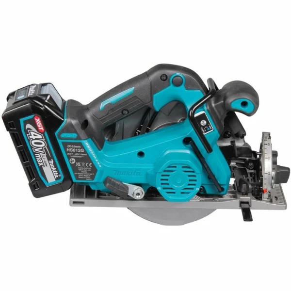 Makita Handkreissäge HS012GD201 XGT, Akkubetrieben, 40V / 2,5Ah, Mit 2 Akkus, Schnittleistung Bis 57mm 4