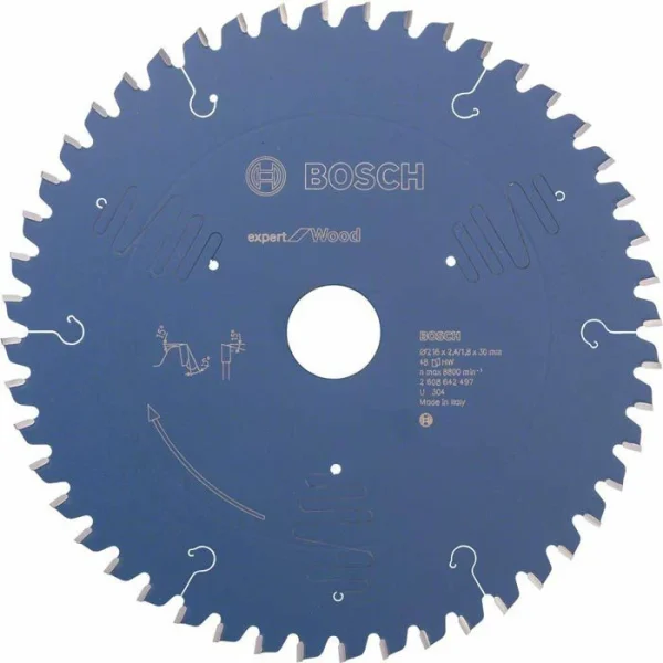 Bosch Kreissägeblatt Expert For Wood, 2608642497, 216 X 30mm, 48 Zähne, Für Holz 1