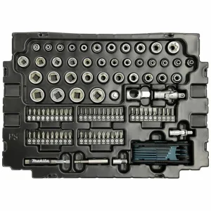 Makita Werkzeugkoffer E-08713, Werkzeug-Set, 120-teilig, Im MakPac 1 15