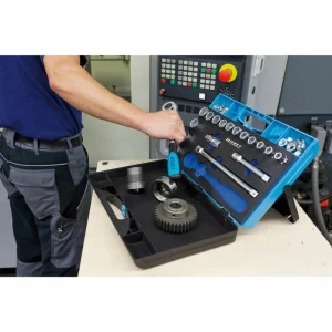 Hazet Werkzeugkoffer Werkzeugkasten 165-L, Leer, Für Safety-Insert-System 16