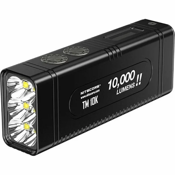 Nitecore Taschenlampe TM10K Tiny Monster LED, 10000 Lumen, Mit Akku, Cree, OLED, Wasserdicht 1