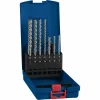 Bosch Bohrer Expert SDS Plus-7X Hammerbohrer, SDS+, 7-teiliges Set, 5-12mm, Stahlbetonbohrer 8