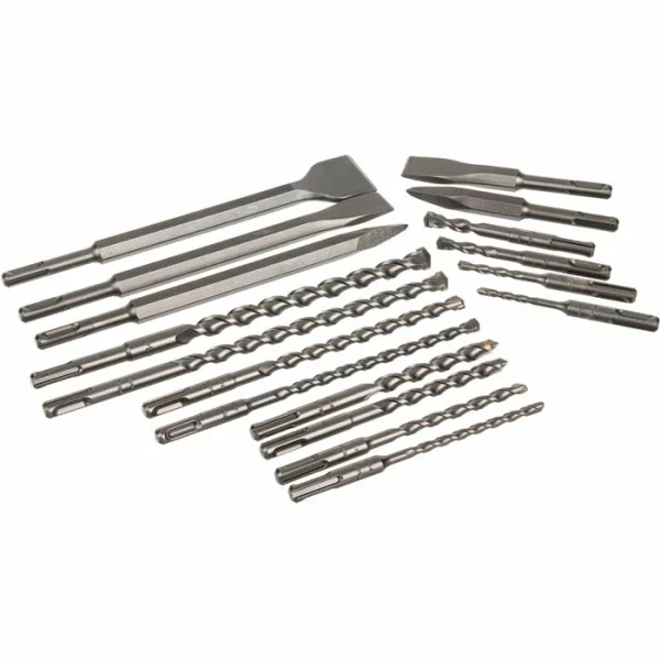 Makita Bohrer D 42444, SDS+, 17-teiliges Set, Steinbohrer Und Meißel 3