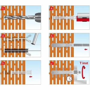 Tox Siebhülse 08460061, Liquix Sleeve Plus 13×100, M8, Aus Kunststoff, 20 Stück 10