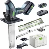 Festool Dämmstoffsäge ISC240 HPC4,0 EBI-Plus-XL-FS, 18V/4Ah, Schnittleistung 240mm, Akkus, Koffer & FS 7