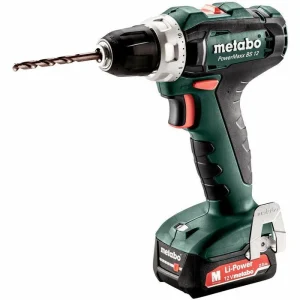 Metabo Akku-Bohrschrauber PowerMaxx BS 12, 12V / 2,0Ah, Mit 2 Akkus Und Koffer 11