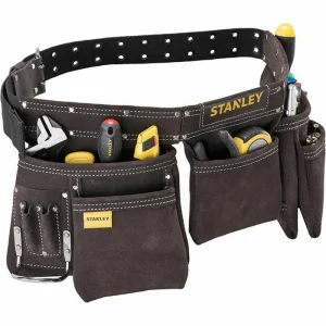 Stanley Werkzeug-Gürteltasche STST1-80113, Werkzeugschürze, Aus Hochwertigem Büffelleder 13