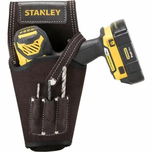 Stanley Werkzeug-Gürteltasche STST1-80118, Leder-Halfter, Für Akkuschrauber 8