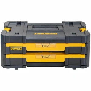 DeWalt Sortimentskasten TSTAK Box IV, DWST1-70706, Kunststoff, 440 X 176 X 314mm, Mit 2 Schubladen 24