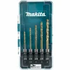 Makita Bohrer E-15132 HSS-TiN, SDS+, 5-teiliges Set, 3-6 Mm, Metallbohrer 17