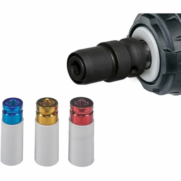 Einhell Akku-Schlagschrauber IMPAXXO 18/400, 400Nm, 18V, Mit Bit-Adapter Und Nuss-Set 8