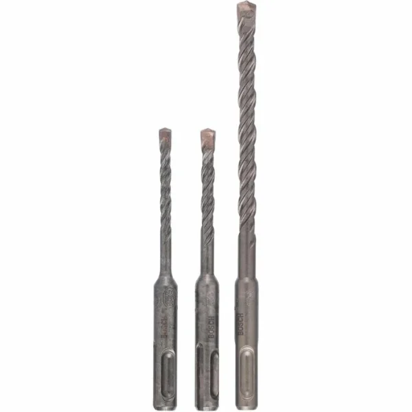 Bosch Bohrer SDS Plus-5 Hammerbohrer, SDS+, 3-teiliges Set, 5-8mm, Betonbohrer 3