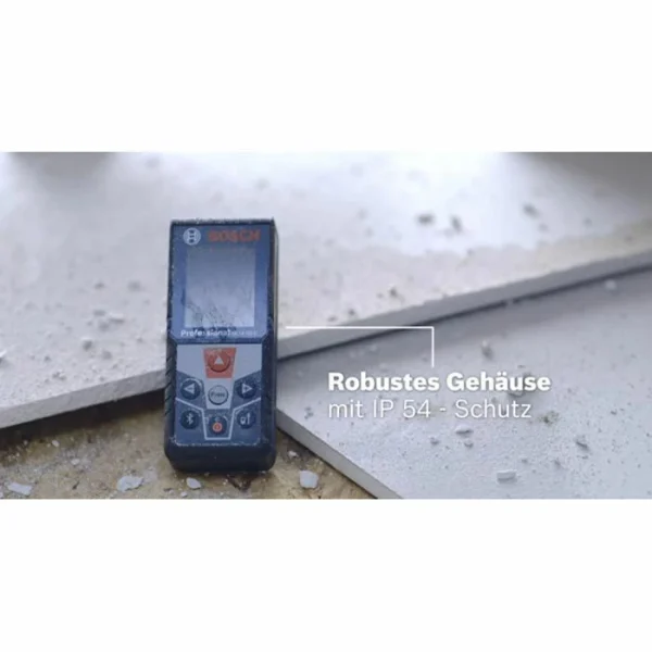 Bosch Laser-Entfernungsmesser GLM 50C, 0601072C00, Bis 50m, Neigungsmessung, Farbdisplay, Bluetooth 7