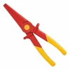 Knipex Flachrundzange 98 62 02, Kunststoff, Gerade, 220mm, Vollisoliert 8