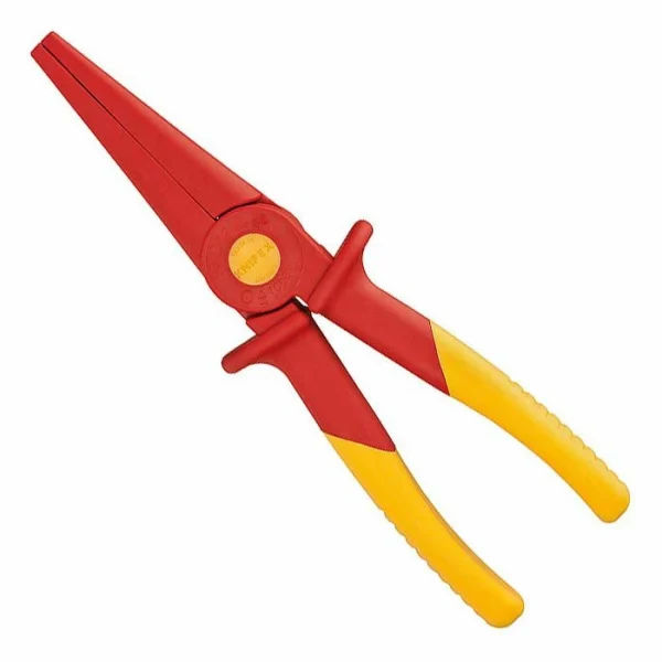 Knipex Flachrundzange 98 62 02, Kunststoff, Gerade, 220mm, Vollisoliert 1