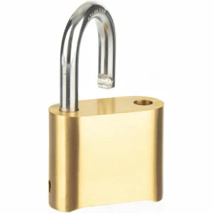 Abus Vorhängeschloss Marine 180IB/50, 52mm, 4-fach Zahlenschloss, Seetauglich, Level 5 Messing 20