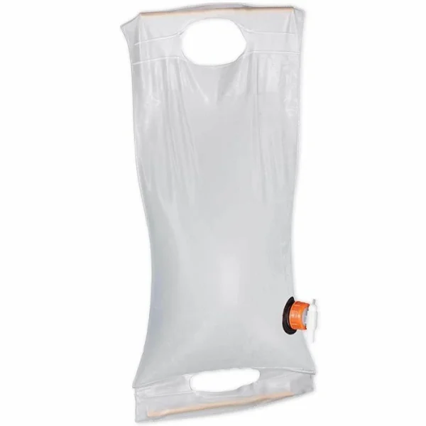 Relaxdays Wasserkanister Faltbar, Kunststoff, Mit Ablasshahn, Transparent, 10 Liter 1