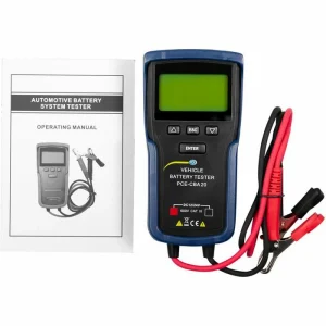 PCE KFZ-Batterietester CBA 20 Digital, 12V Und 24V, CCA Test 15