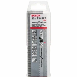 Bosch Stichsägeblätter Wood And Metal, T 345 XF, Für Holz Und Metall, 25 Stück 6