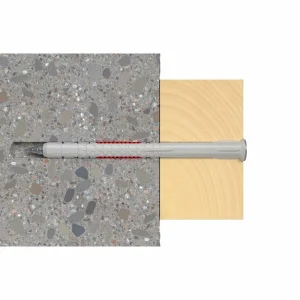 Fischer Dübel-Schraubensortiment DuoXpand 10×160 T, Langschaftdübel + Schrauben, 100-teilig 14