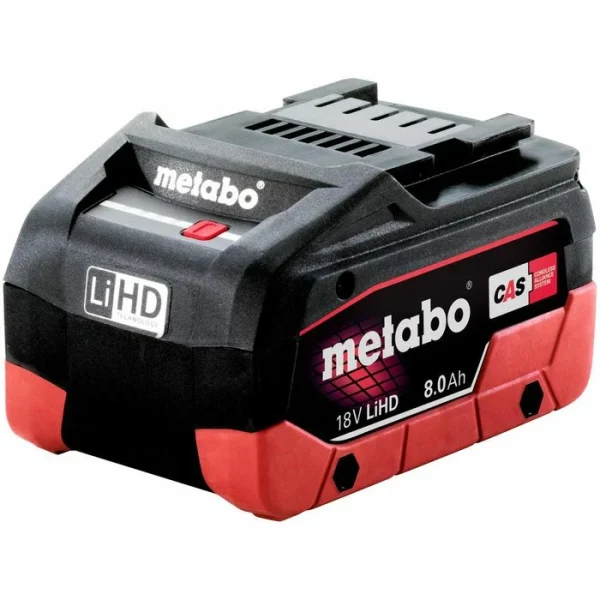 Metabo Werkzeugakku Basis Set, 685131000, 18V / 8,0Ah, 2 Akkus, Ladegerät Und Koffer 3