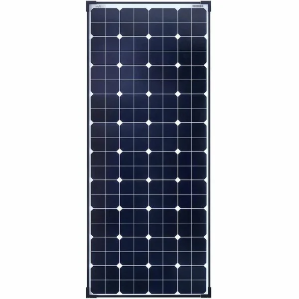 Offgridtec Solarpanel SPR-150 High-End, Gerahmt, 150W, Monokristallin, MC4, 24V 4