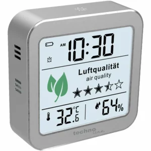 Technoline CO2-Messgerät WL 1020, Mit Thermo-Hygrometer, Ampelanzeige 8