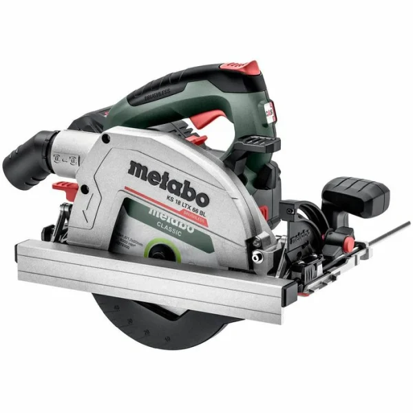 Metabo Handkreissäge KS 18 LTX 66 BL, 18V / 8,0Ah, Mit 2 Akkus, Schnittleistung Bis 66mm 7